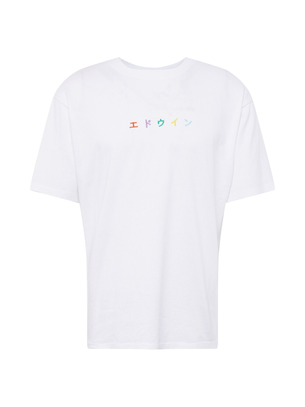 Футболка стандартного кроя EDWIN Katakana Embroidery, белый мужская футболка edwin neon katakana