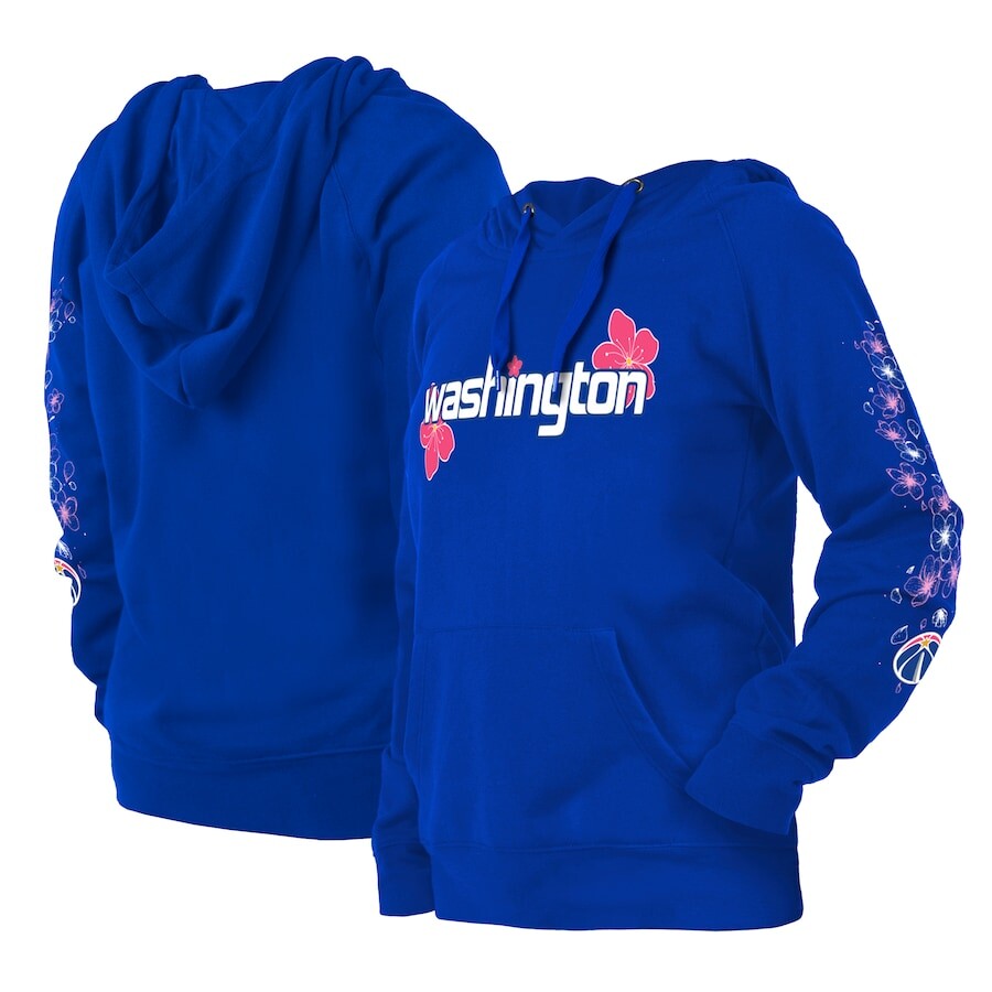 

Пуловер с капюшоном New Era Washington Wizards, роял
