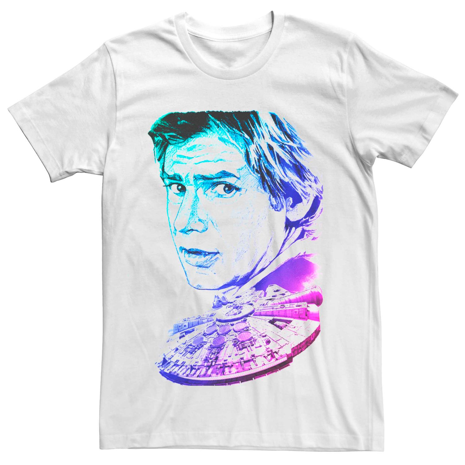 цена Мужская футболка с рисунком Хана Соло «Звездные войны» Licensed Character