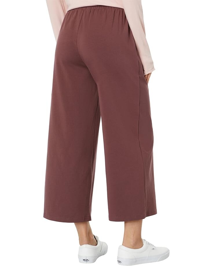 Брюки Life is Good Solid Crusher-Flex Crop Pants, цвет Mahogany Brown