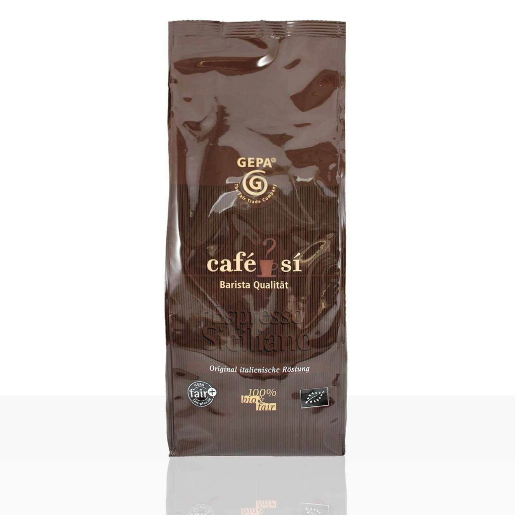 

Gepa Cafe Si Espresso Siciliano - кофе в зернах 1 кг.