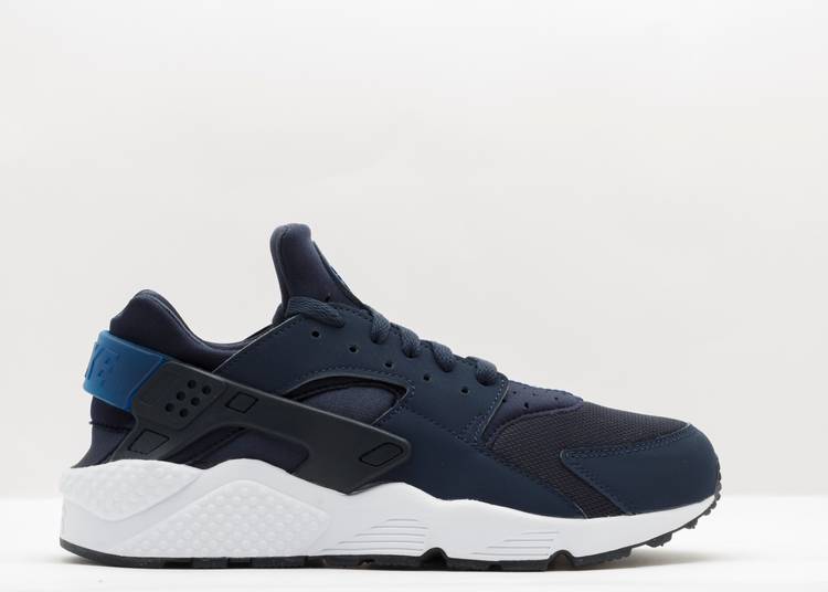 Nike air sales huarache navy blue