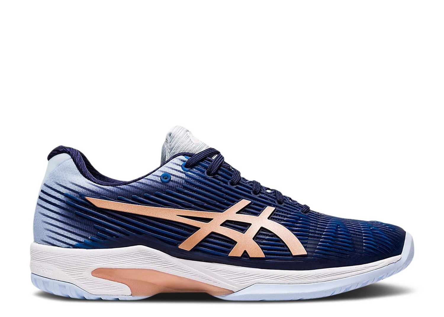 

Кроссовки ASICS Wmns Solution Speed 'Peacoat Rose Gold', синий