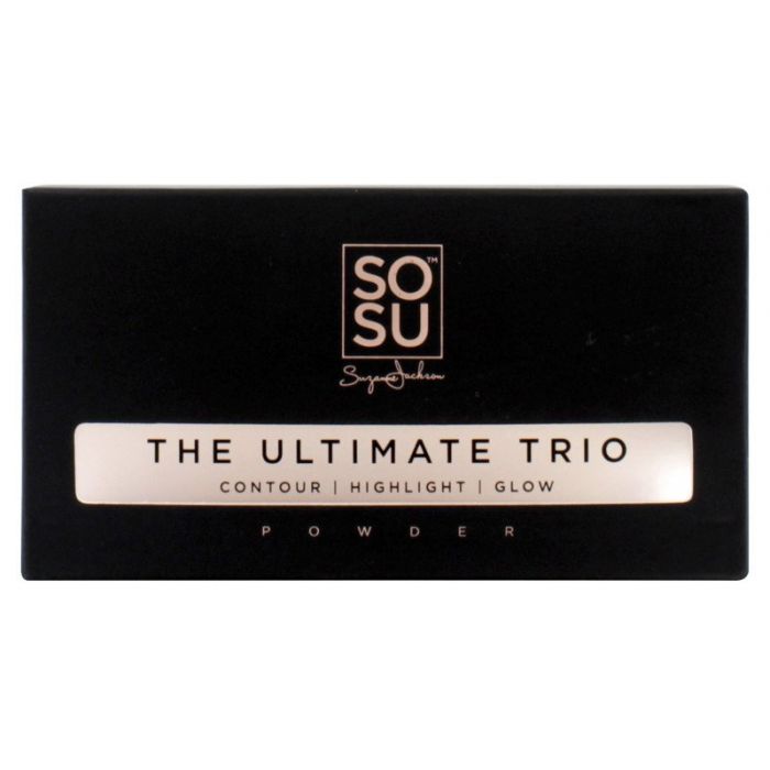 

Хайлайтер Ultimate Trio Paleta de Iluminadores Sosu, Multicolor