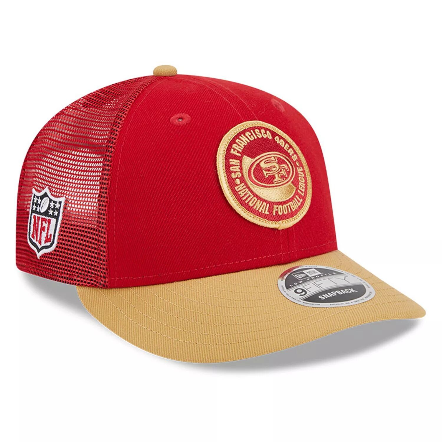 

Мужская кепка New Era Scarlet/Gold San Francisco 49ers 2023 Sideline Low Profile 9FIFTY Snapback Hat