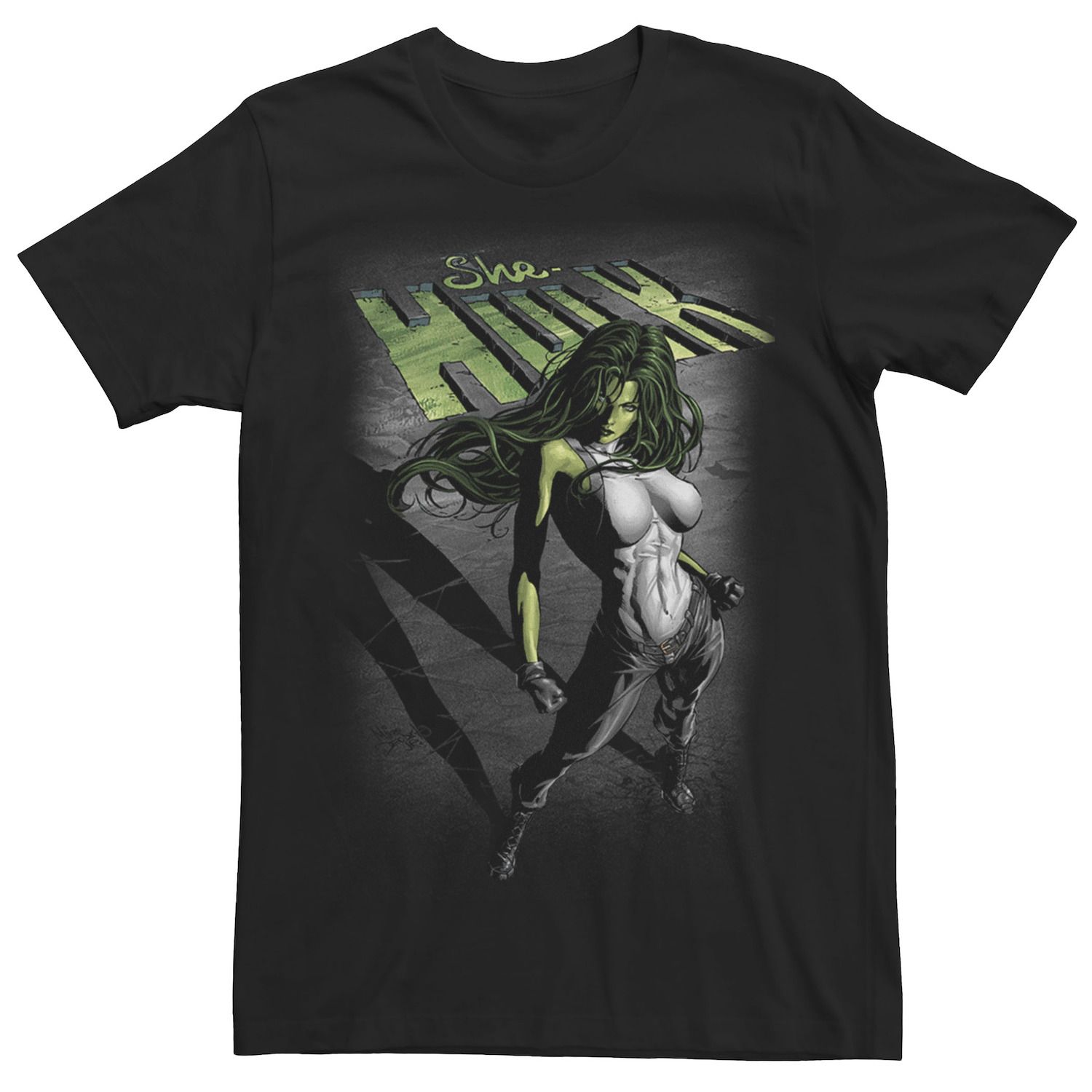 Мужская футболка She-Hulk Shadow Marvel футболка мужская marvel mc hulk m