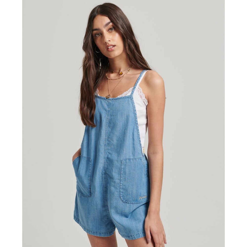 

Комбинезон Superdry Vintage Woven, синий