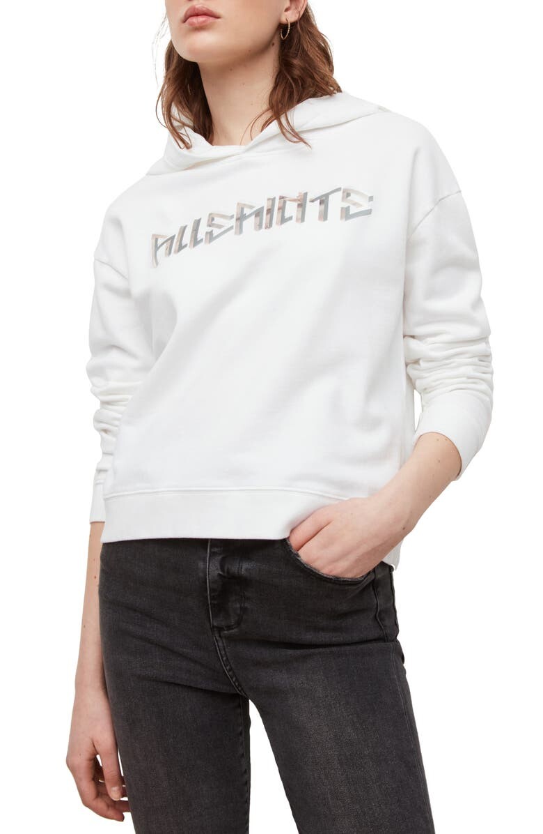 

Худи Noctis Sasha из хлопка с графическим логотипом ALLSAINTS
