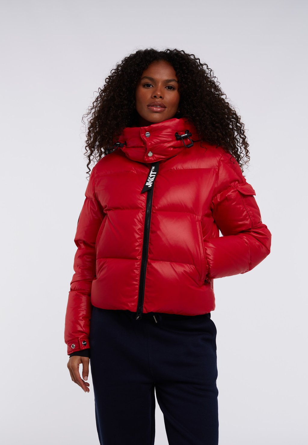 

Пуховик Puffer Racer JACK1T, цвет red white