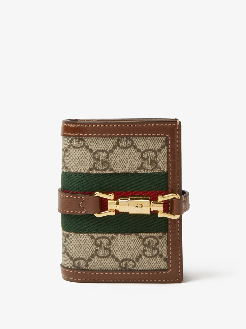 

Картхолдер jackie 1961 gg-supreme Gucci, бежевый