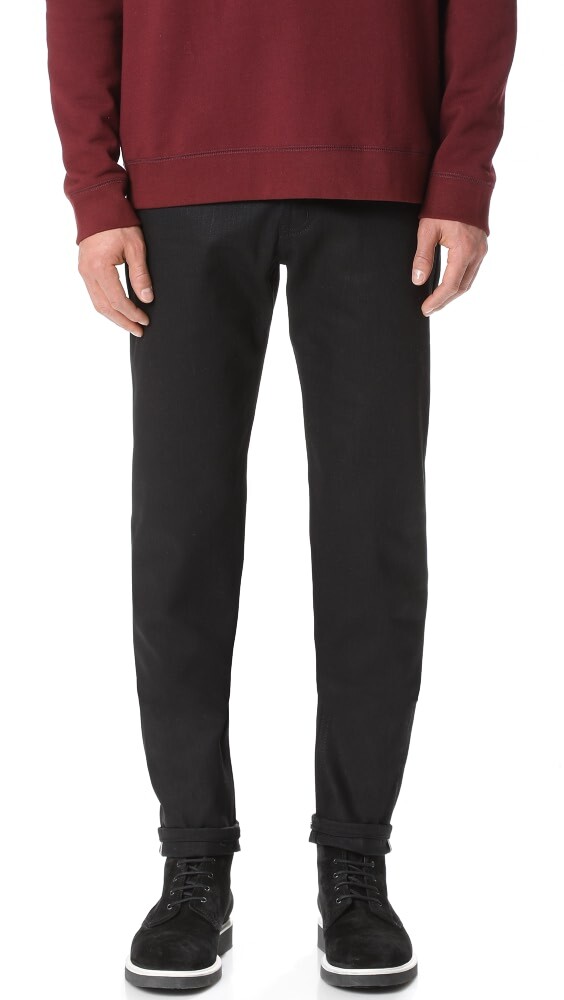 

Джинсы Naked & Famous Selvedge Easy Guy, черный