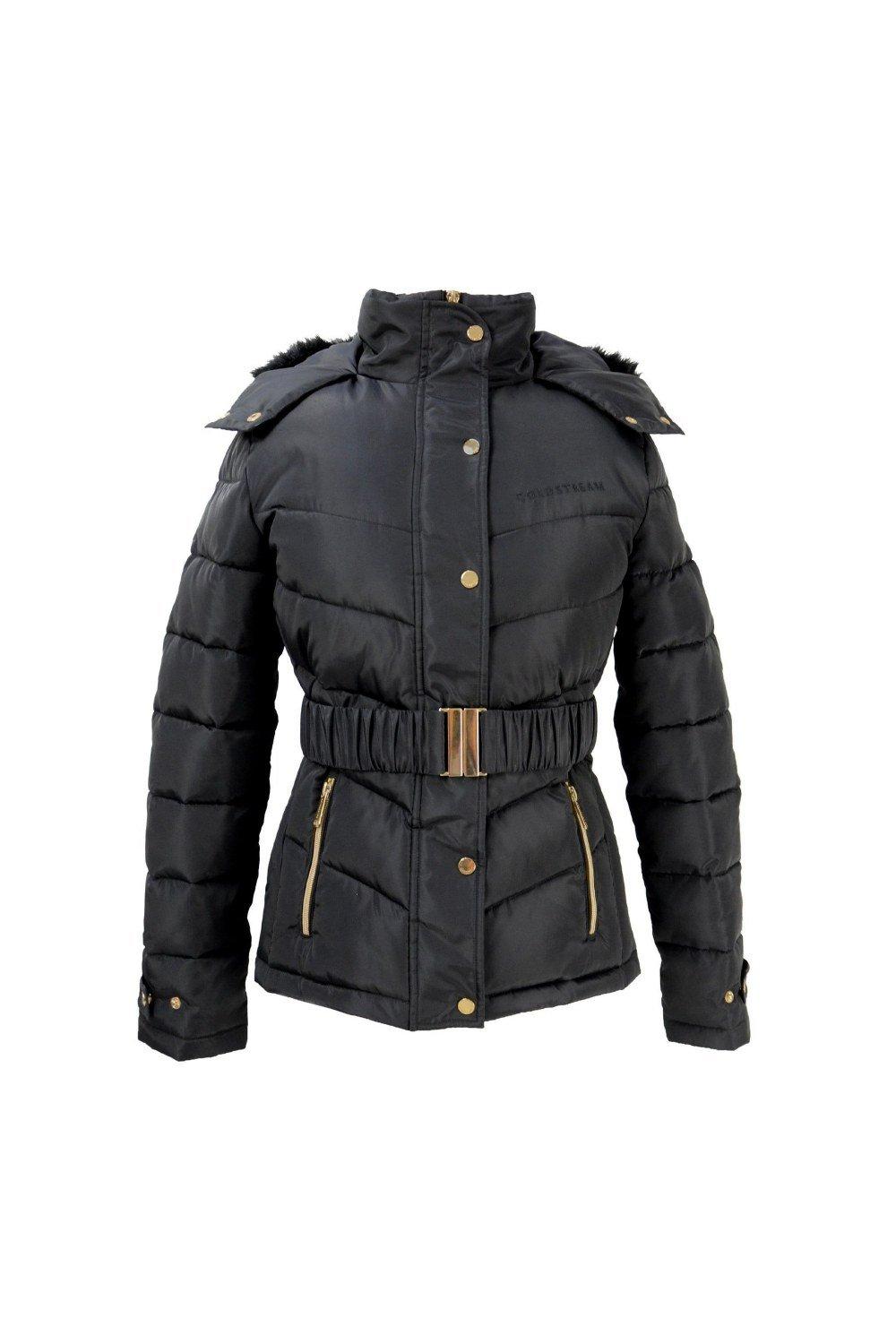 цена Стеганое пальто Cornhill Coldstream, черный