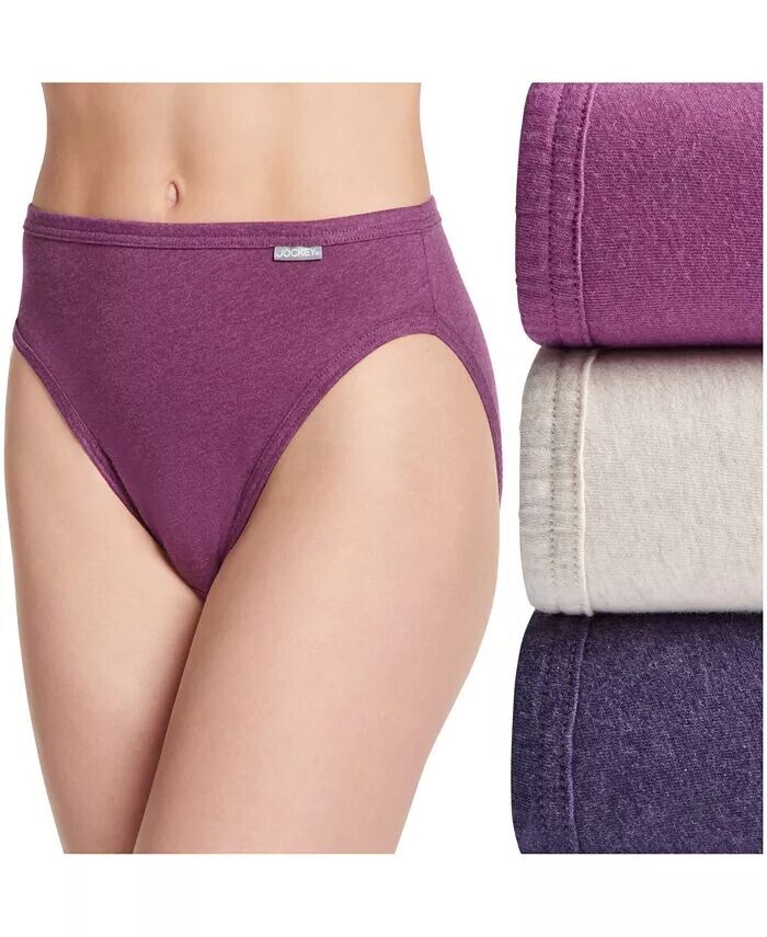 

Комплект нижнего белья Elance French Cut, 3 шт. 1485 1487, увеличенные размеры Jockey, бежевый