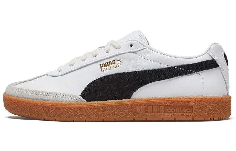 

Кроссовки для скейтбординга унисекс Puma OSLO-CITY Белый/Черный/Жевательная резинка