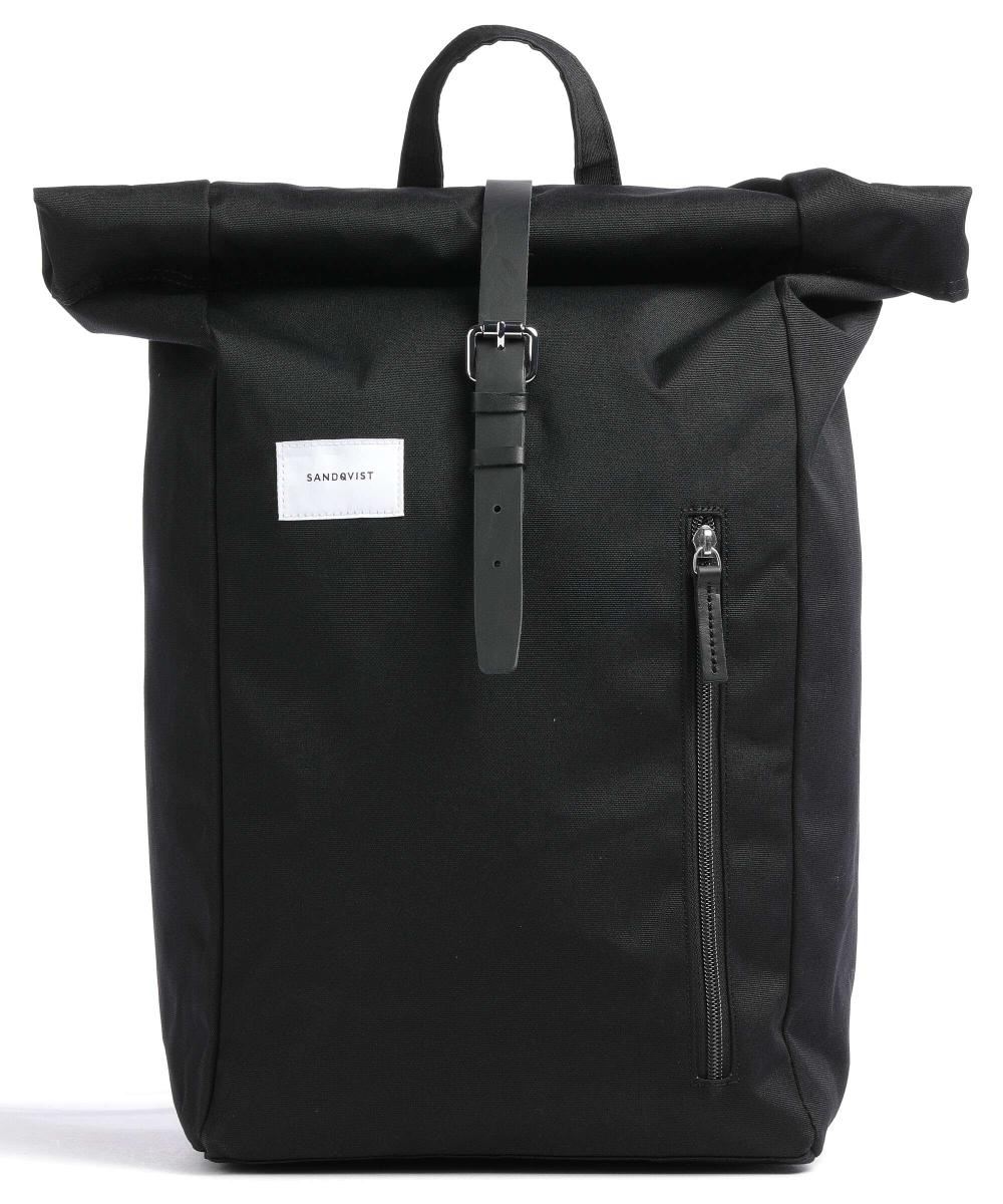 Рюкзак Ground Dante Rolltop 16 дюймов из переработанного полиэстера Sandqvist, черный