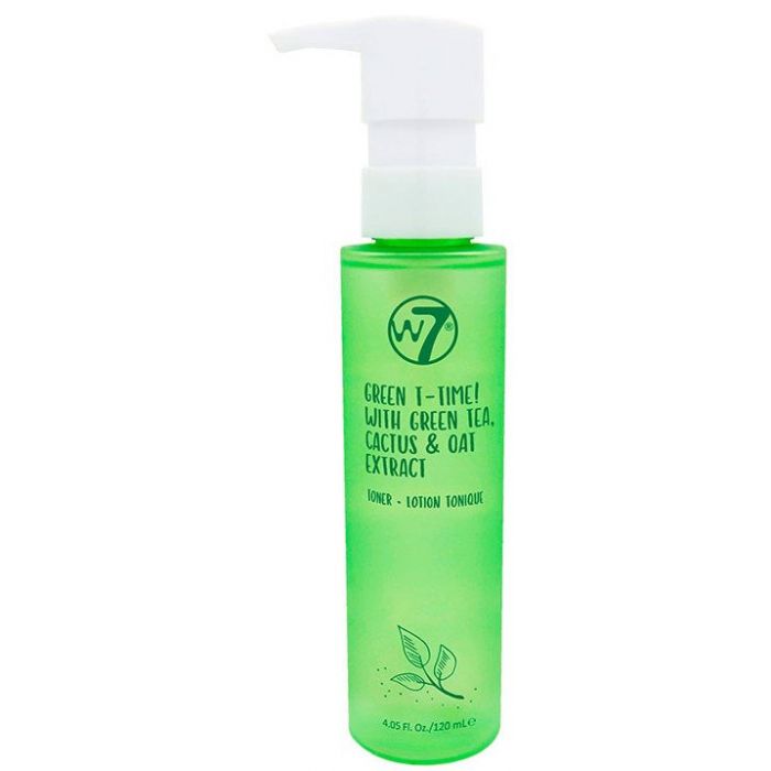 Тональная основа Green T-Time! Tónico Facial W7, 120 ml тональная основа tónico facial hidratante ritual japonés beauty drops 120 ml