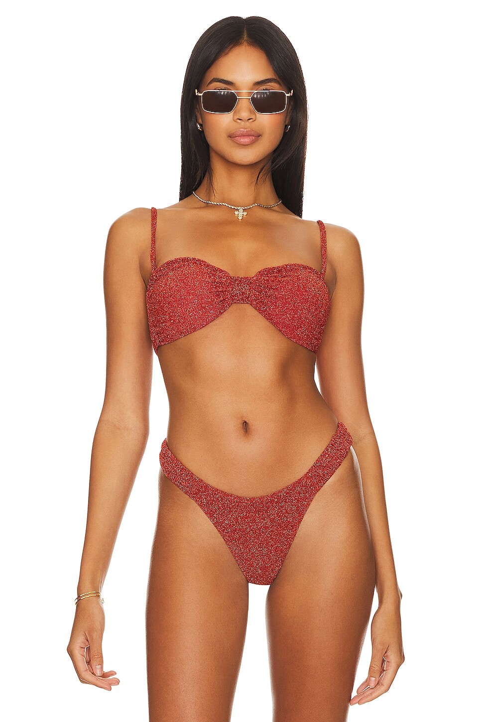 

Топ бикини Nookie Dynasty Bandeau, красный