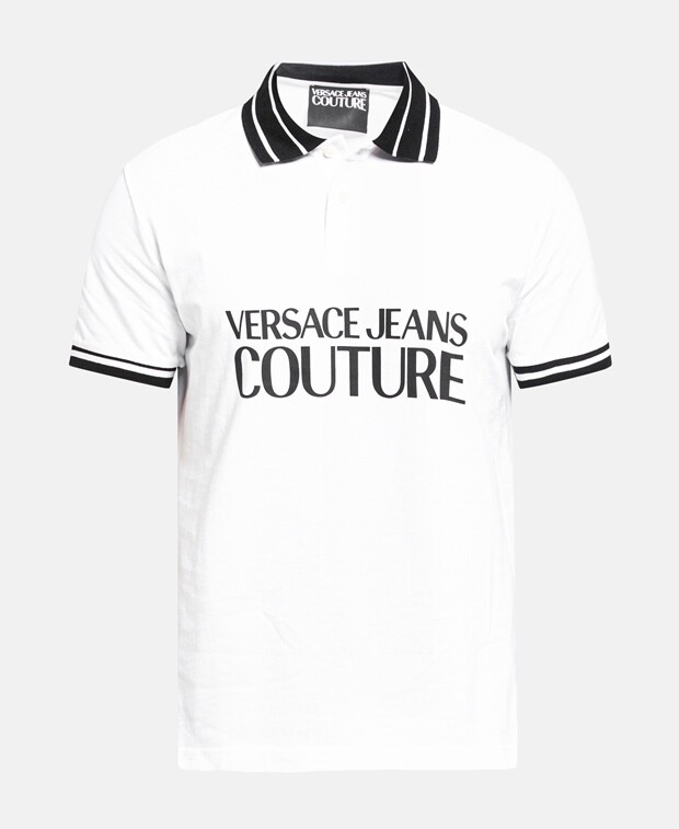 

Рубашка поло Versace Jeans Couture, белый