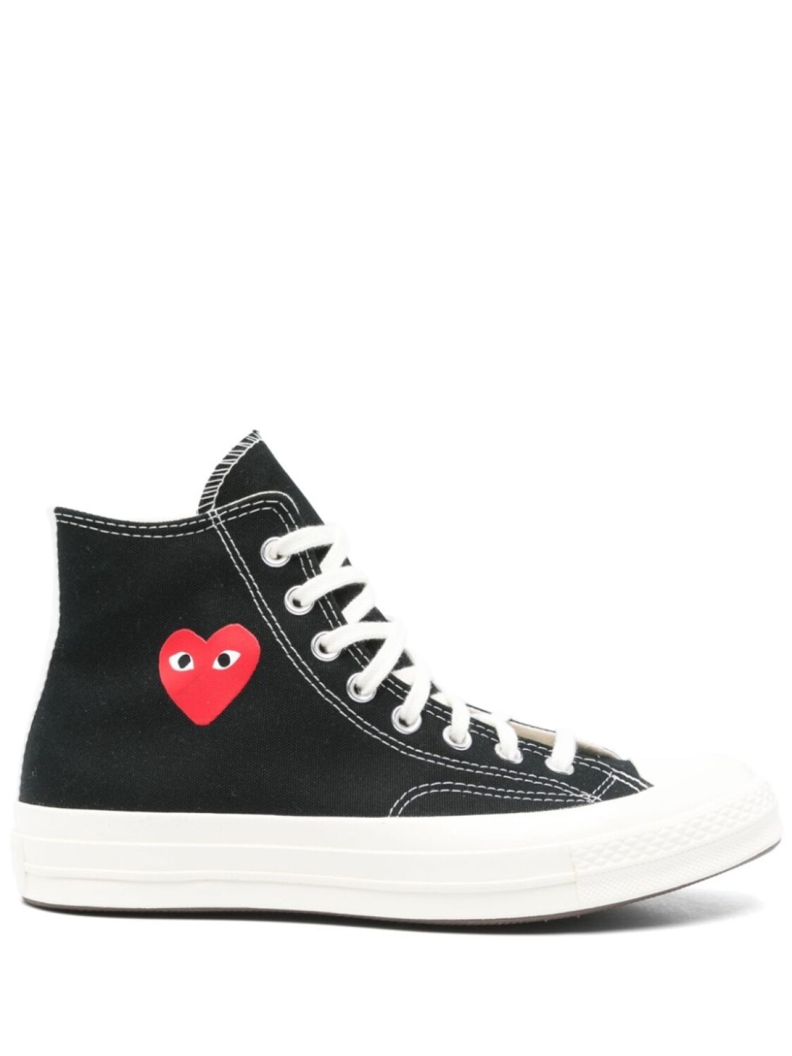 

X Converse Chuck Taylor 70 Маленькие кеды Red Heart Comme Des Garçons Play, черный