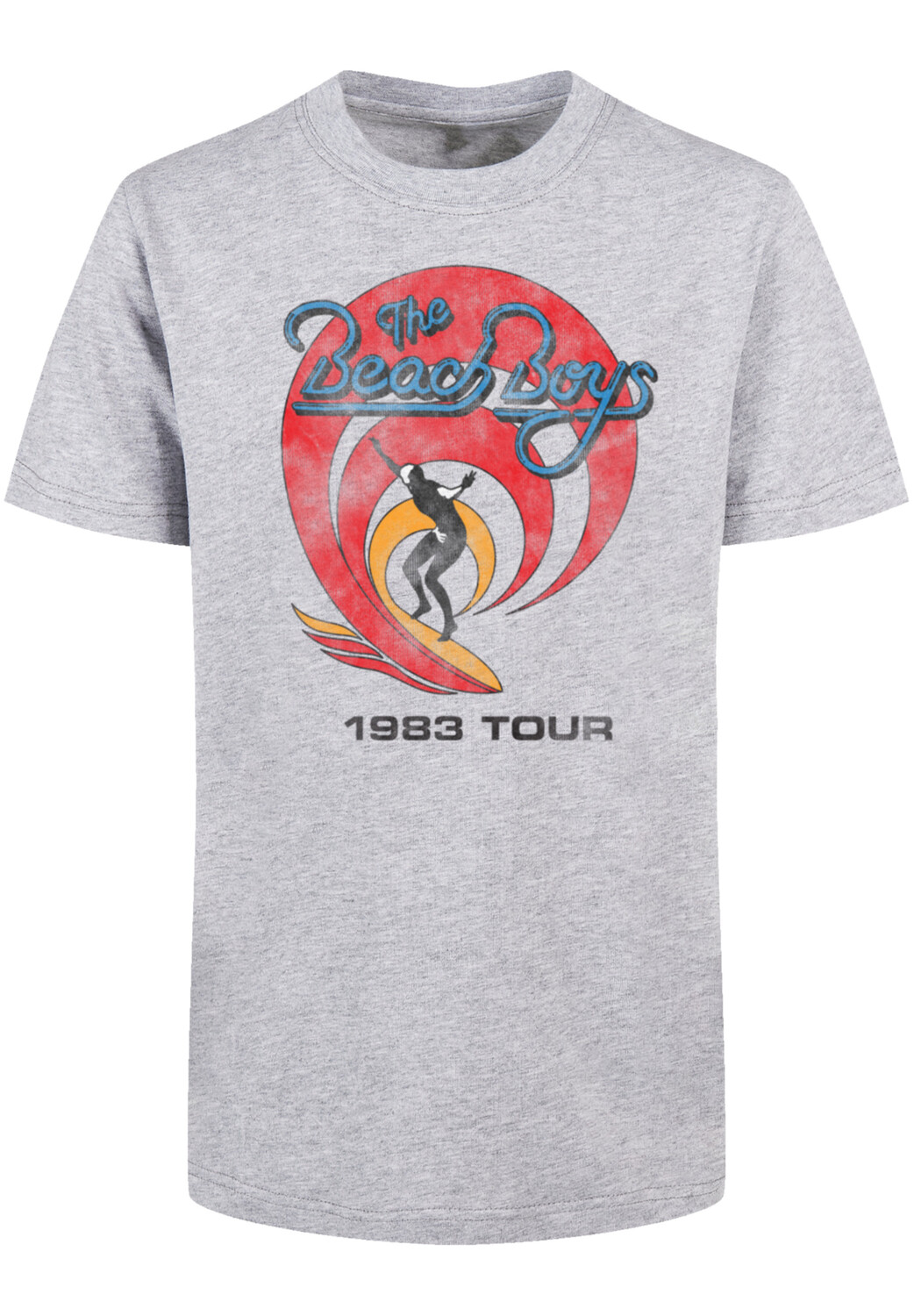 

Футболка F4NT4STIC Basic Kids Tee The Beach Boys Surfer '83 Vintage, цвет heathergrey