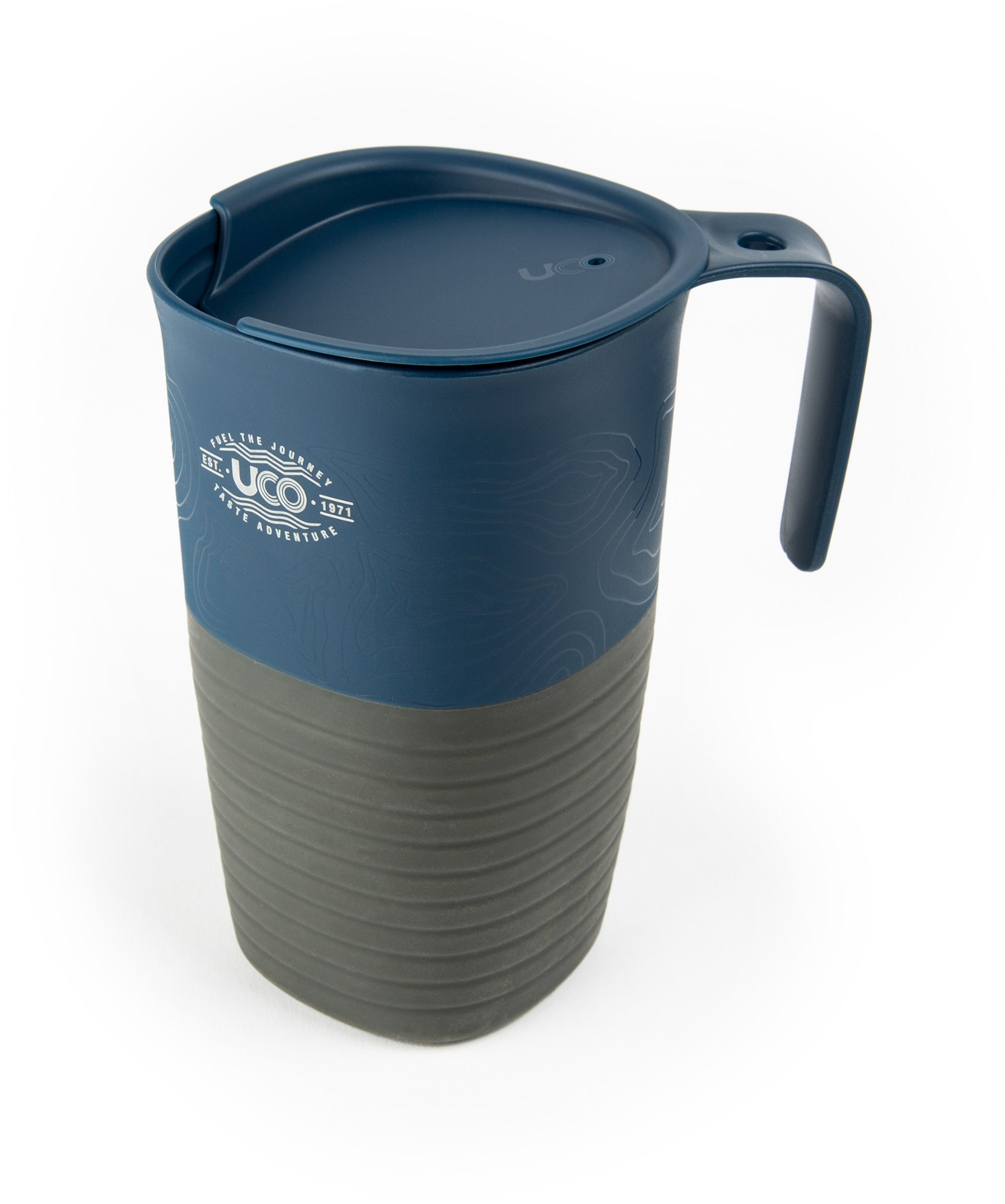 складная чашка большая складная чашка wildo оливковый Складной походный кубок ECO UCO, синий
