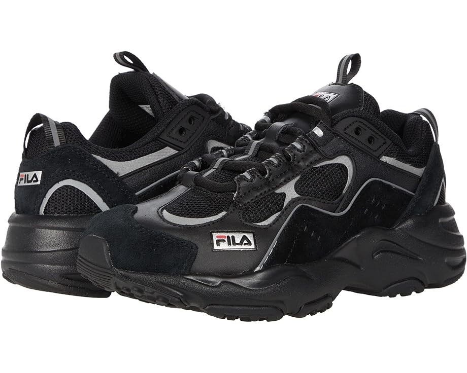 

Кроссовки Fila Trigate Plus, цвет Black/Fila Red/Metallic Silver
