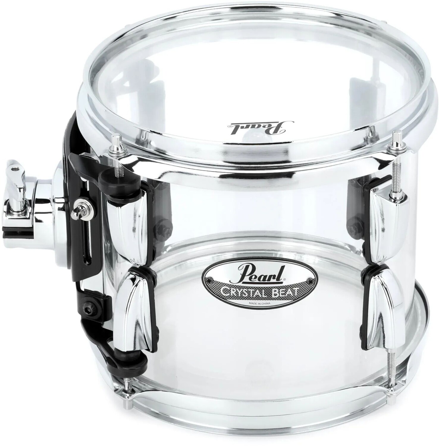 

Том Pearl Crystal Beat Mounted — 8 дюймов — ультра прозрачный