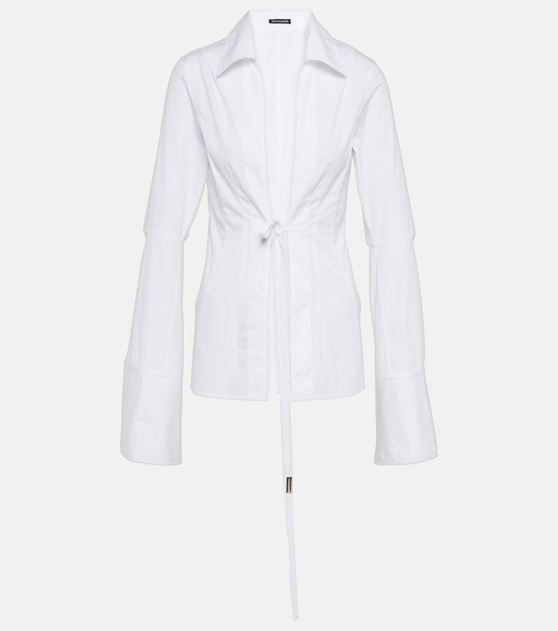 

Рубашка linsey из хлопкового поплина Ann Demeulemeester, белый