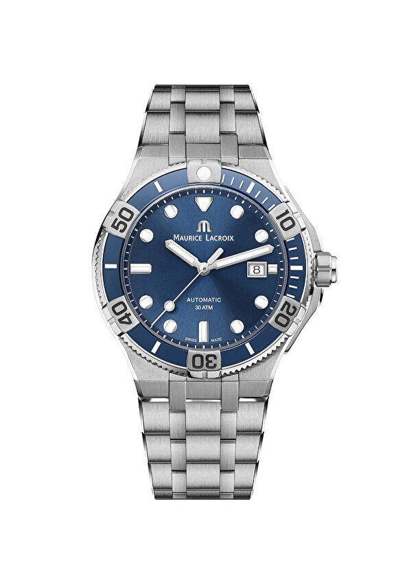 

Ml-Ai6058Ss002430-1 стальные мужские наручные часы Maurice Lacroix, серый