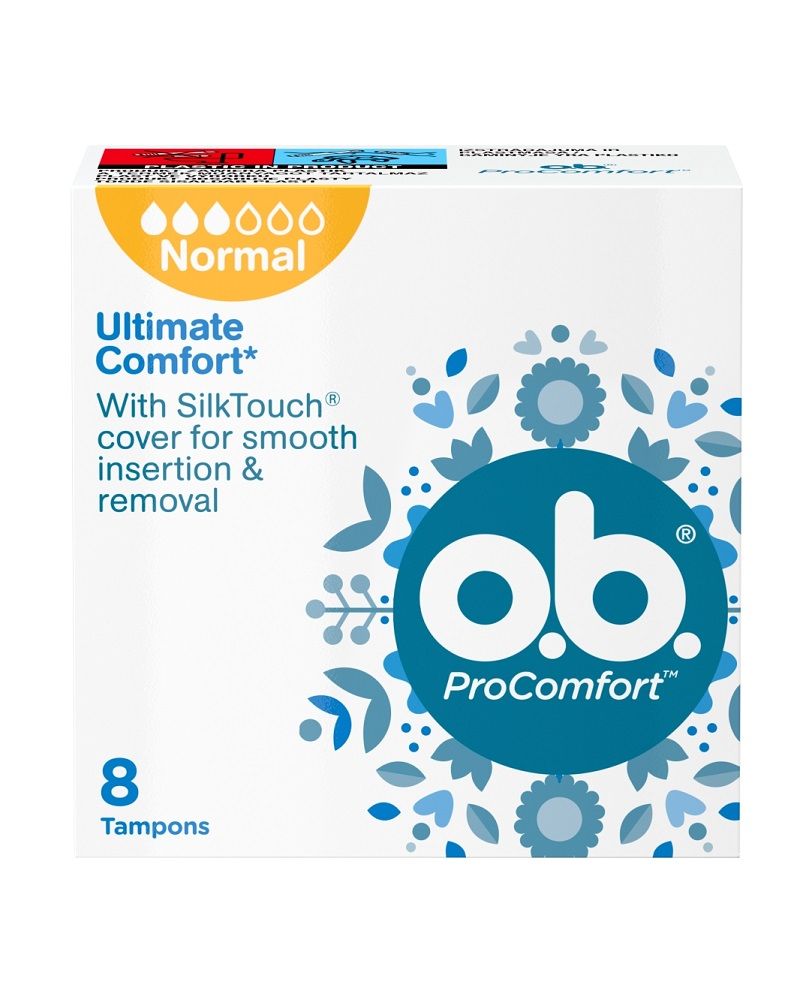 цена O.B. ProComfort Normal гигиенические тампоны, 8 шт.