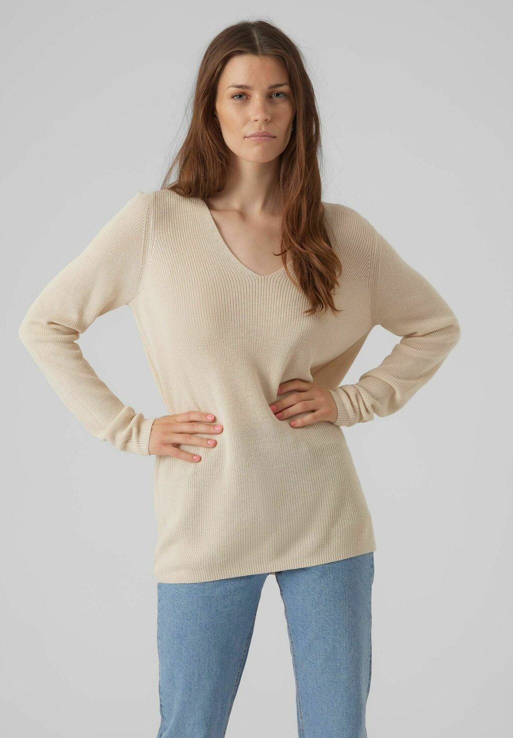 

Свитер Vero Moda, бежевый