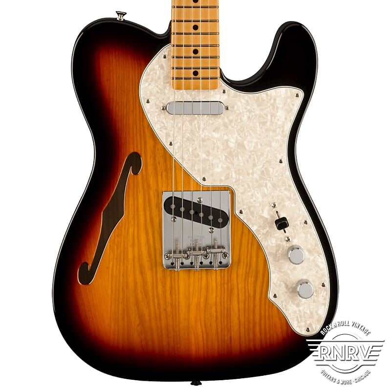 

Электрогитара Fender Vintera II '60s Telecaster Thinline with Maple Fretboard - 3-Color Sunburst