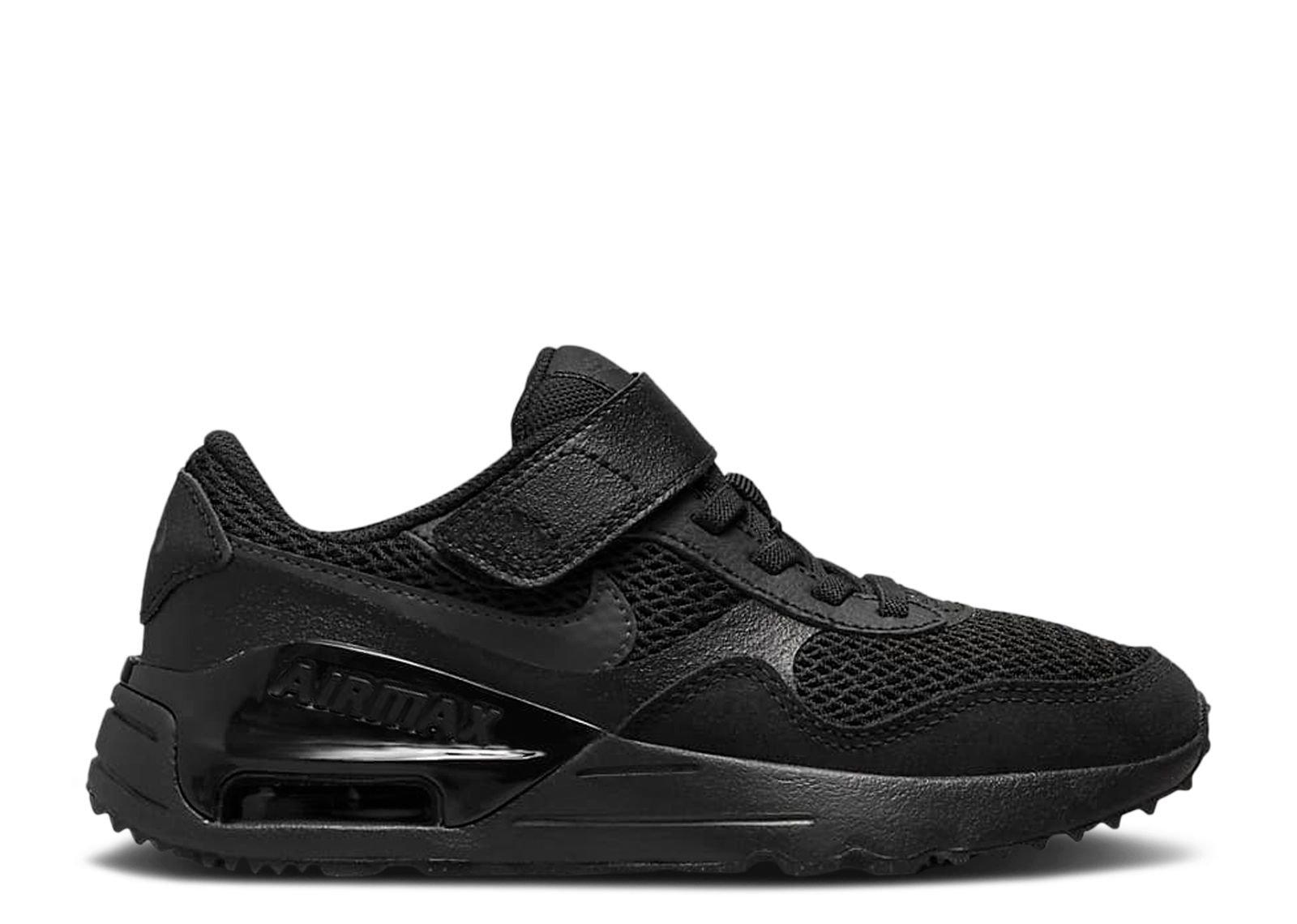 

Кроссовки Nike Air Max Systm Ps 'Triple Black', черный