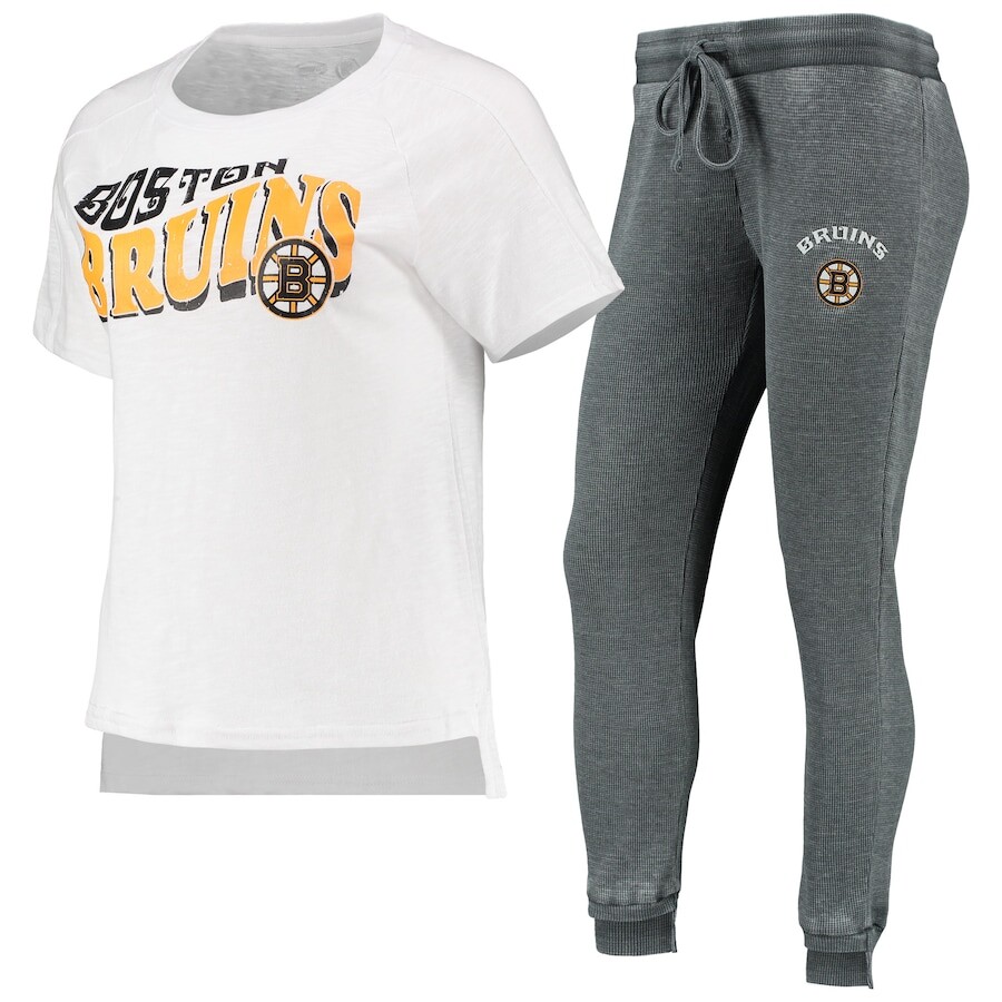 

Пижамный комплект Concepts Sport Boston Bruins, угольный