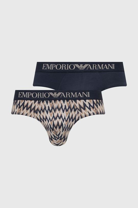 

2 пары трусов Emporio Armani Underwear, темно-синий