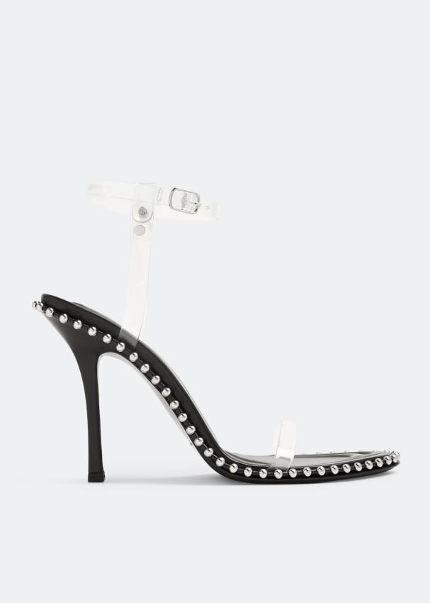 

Сандалии Alexander Wang Nova 105 Strappy, черный