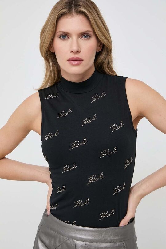 

Топ Karl Lagerfeld, черный