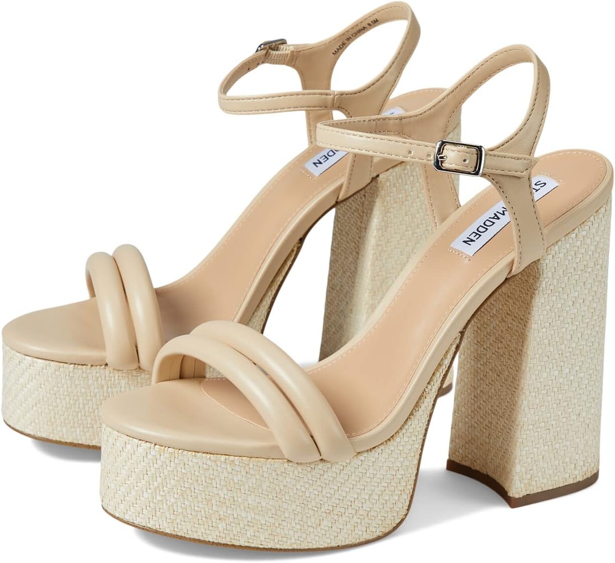 

Босоножки Tiera Heeled Sandal Steve Madden, цвет Natural Multi