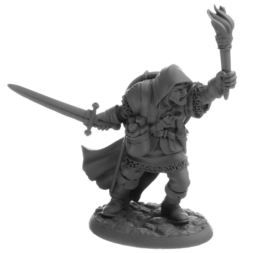 

Миниатюра Reaper Bones Dungeon Dwellers: Derrell Brumby, Human Fighter