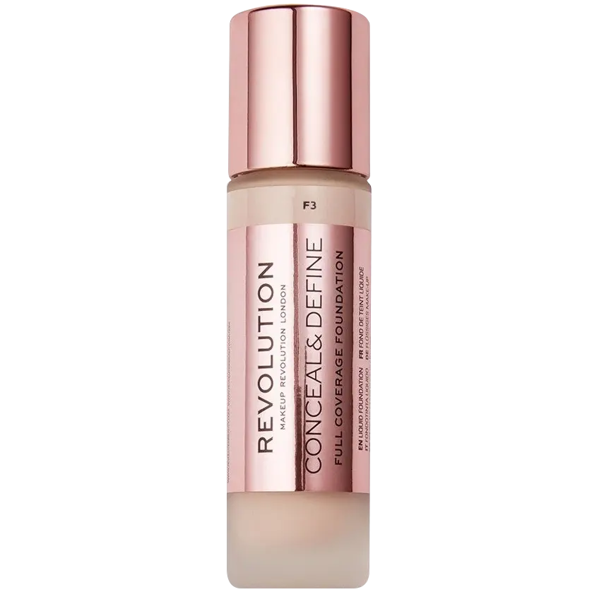 

Тональный крем для лица f3 Revolution Makeup Conceal & Define Foundation, 23 мл