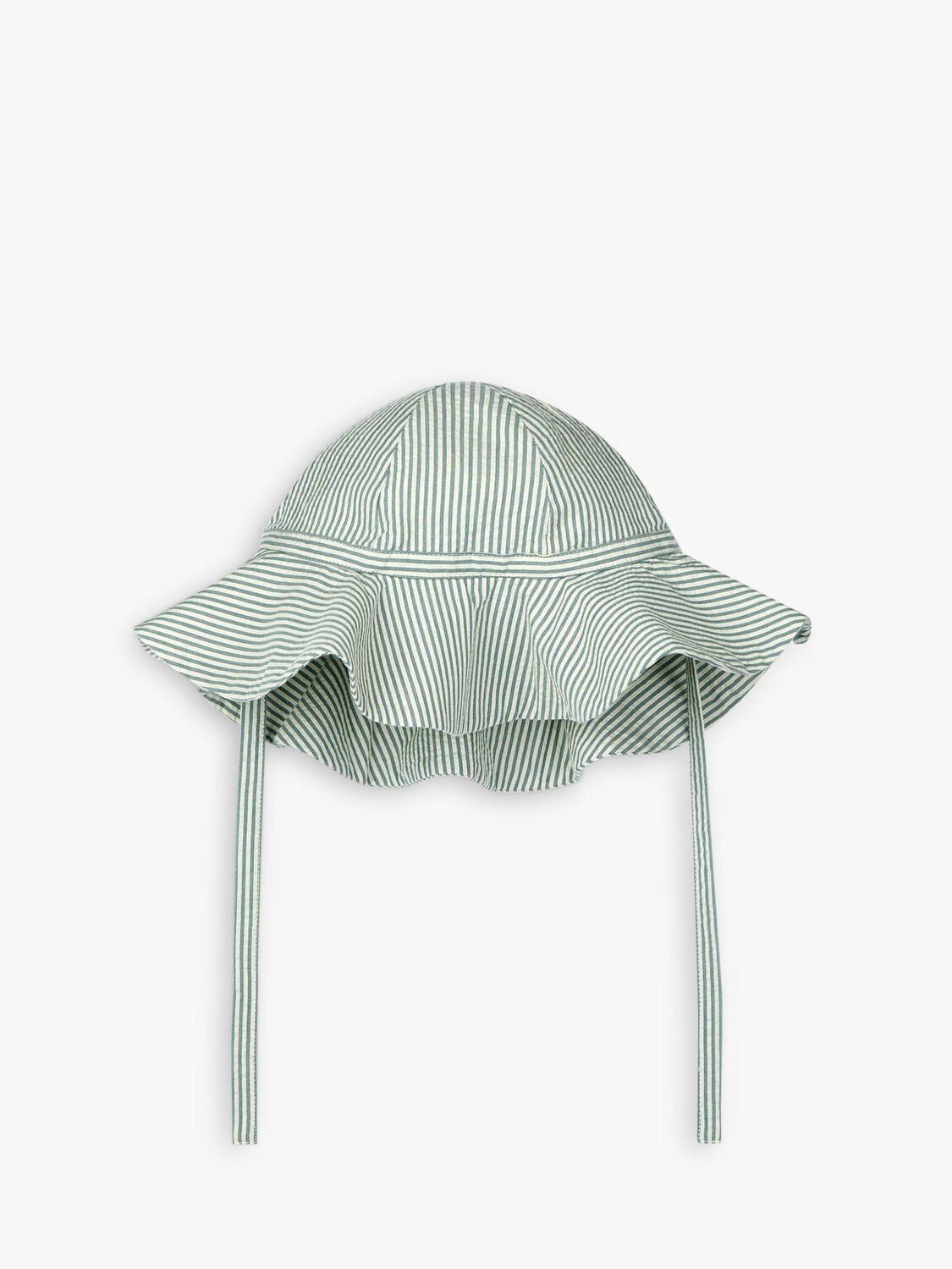 

Детская шапка из сирсакера Petit Bateau, брют/зефир