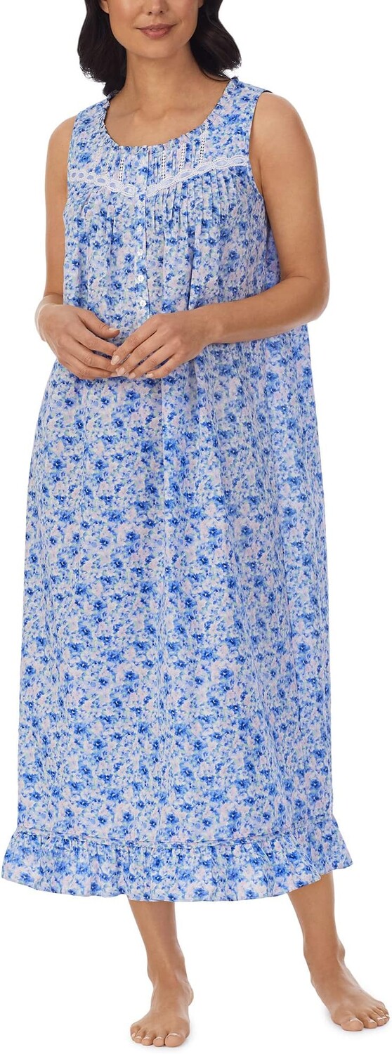 

Ночная рубашка без рукавов длиной 50 дюймов Eileen West, цвет Multi Floral