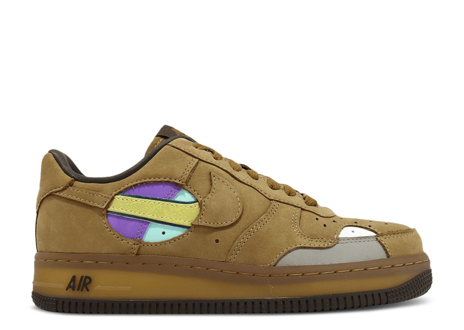 

Кроссовки Nike Wmns Air Force 1 '07 Lx 'See Through - Wheat', коричневый