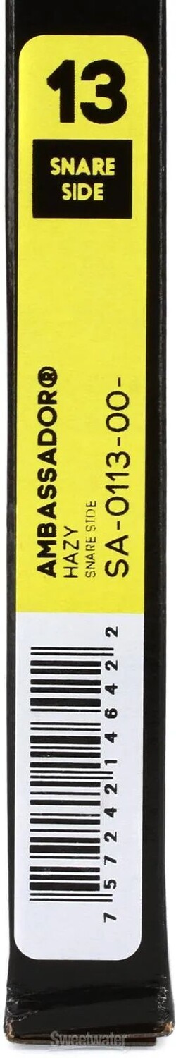 

Пластик Remo Ambassador Hazy Snare-side — 13 дюймов