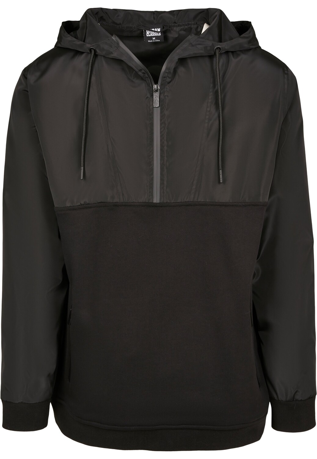 

Толстовка Urban Classics Zip Kapuzenpullover, черный