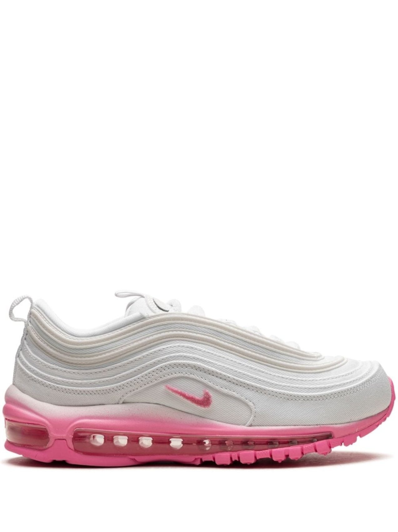 

Nike кроссовки Air Max 97 'White Canvas/Pink Chenille', белый