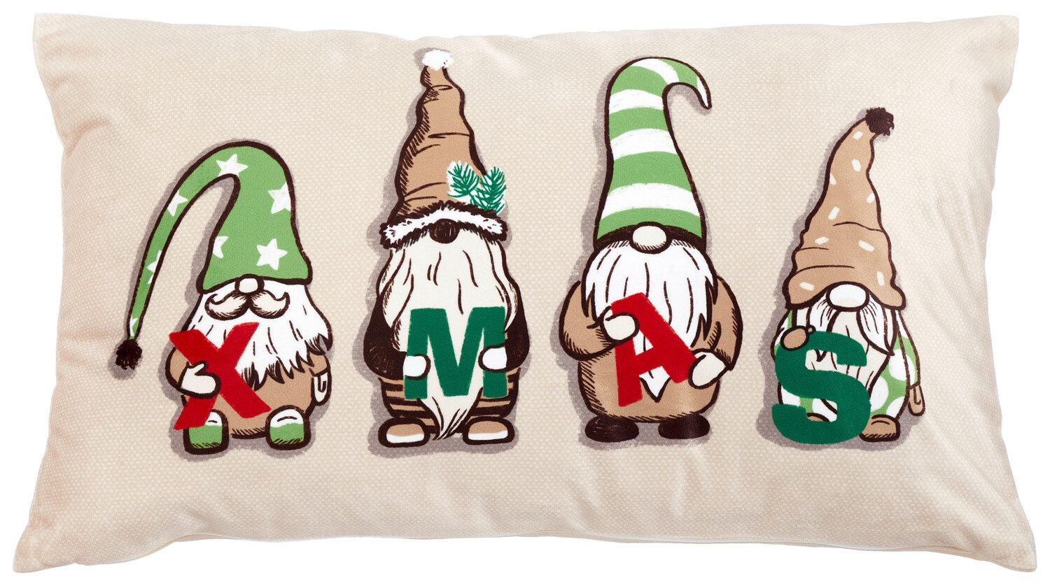 

Чехол для подушки X-Mas, мультиколор