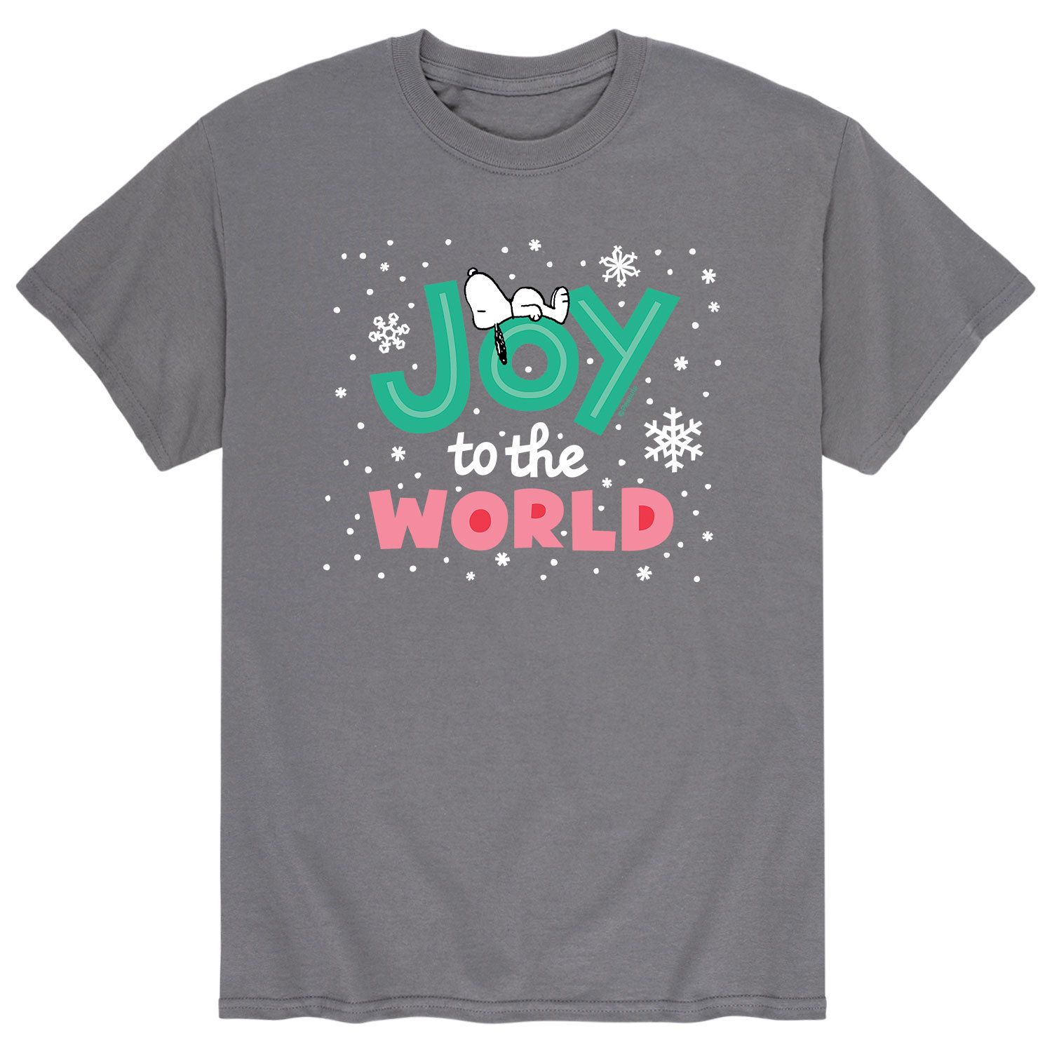 Мужская футболка Peanuts Joy To World Licensed Character