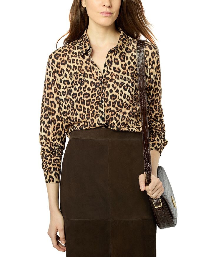 

Рубашка на пуговицах Gerard Darel Annelaure, коричневый/бежевый