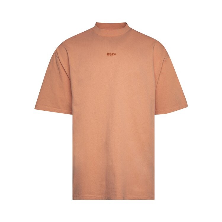 

Футболка 032C Terra Logo Oversized 'Washed Terracotta', оранжевый
